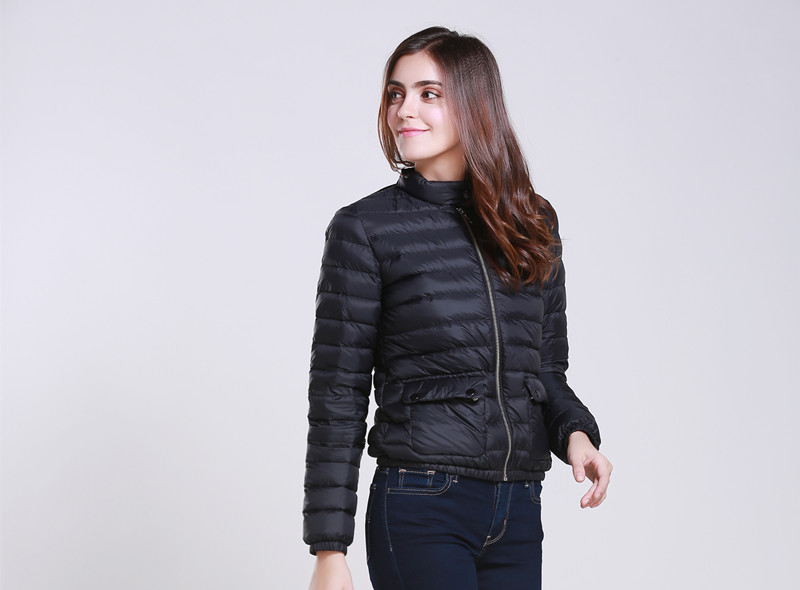 短款女裝羽絨服定制廠家多色供選