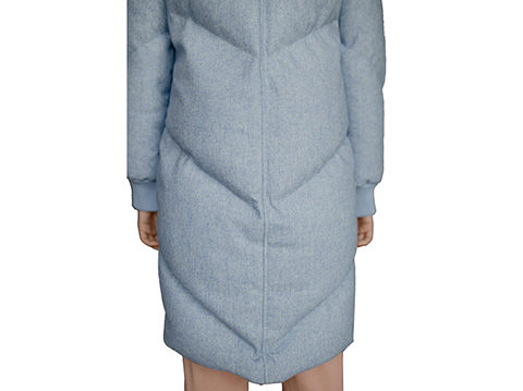 外貿(mào)女款羽絨服定制加工