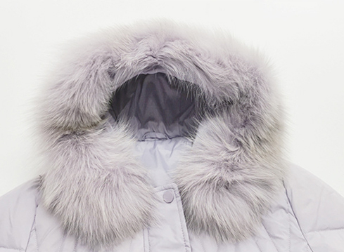 加長款女士保暖羽絨服時(shí)尚款加工羽絨服