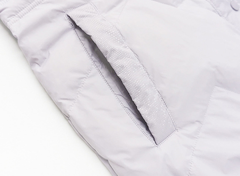 加長款女士保暖羽絨服時(shí)尚款加工羽絨服