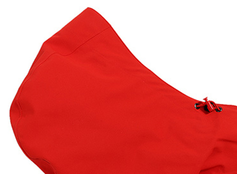 紅黑拼接男女款沖鋒衣定制生產(chǎn)廠家