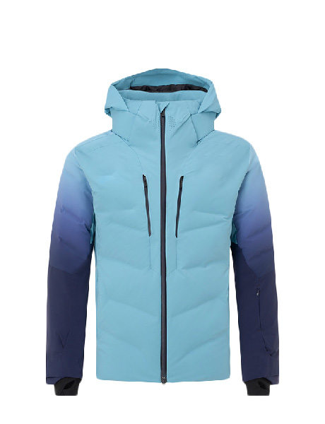 男士防水保暖雙板滑雪服貼牌加工